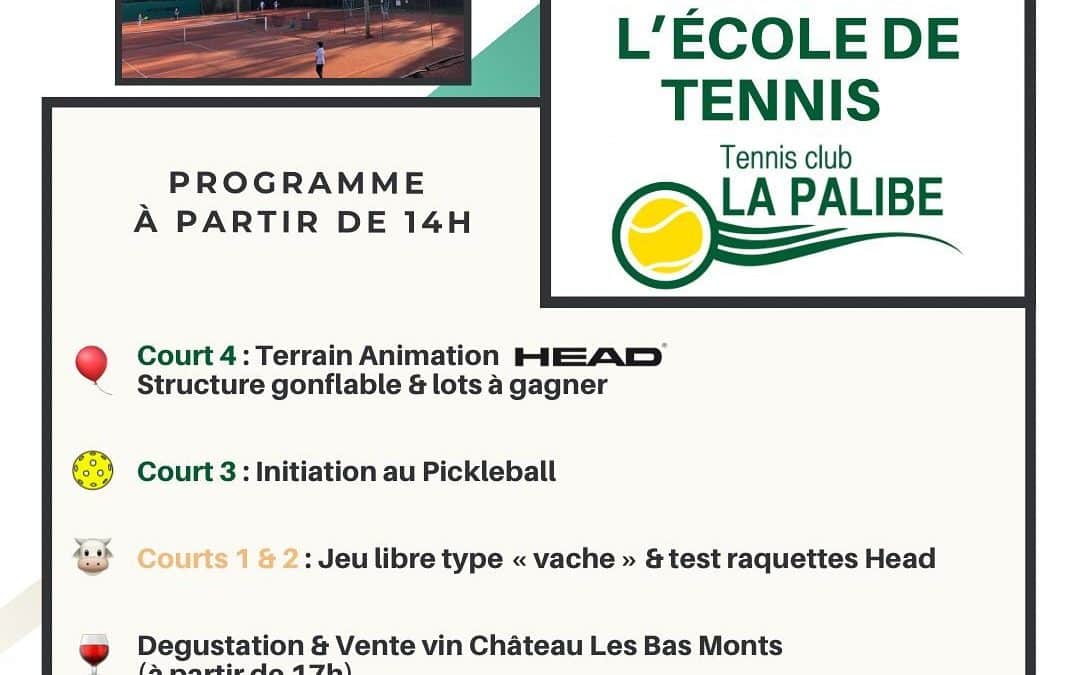 Fête de l’école de tennis